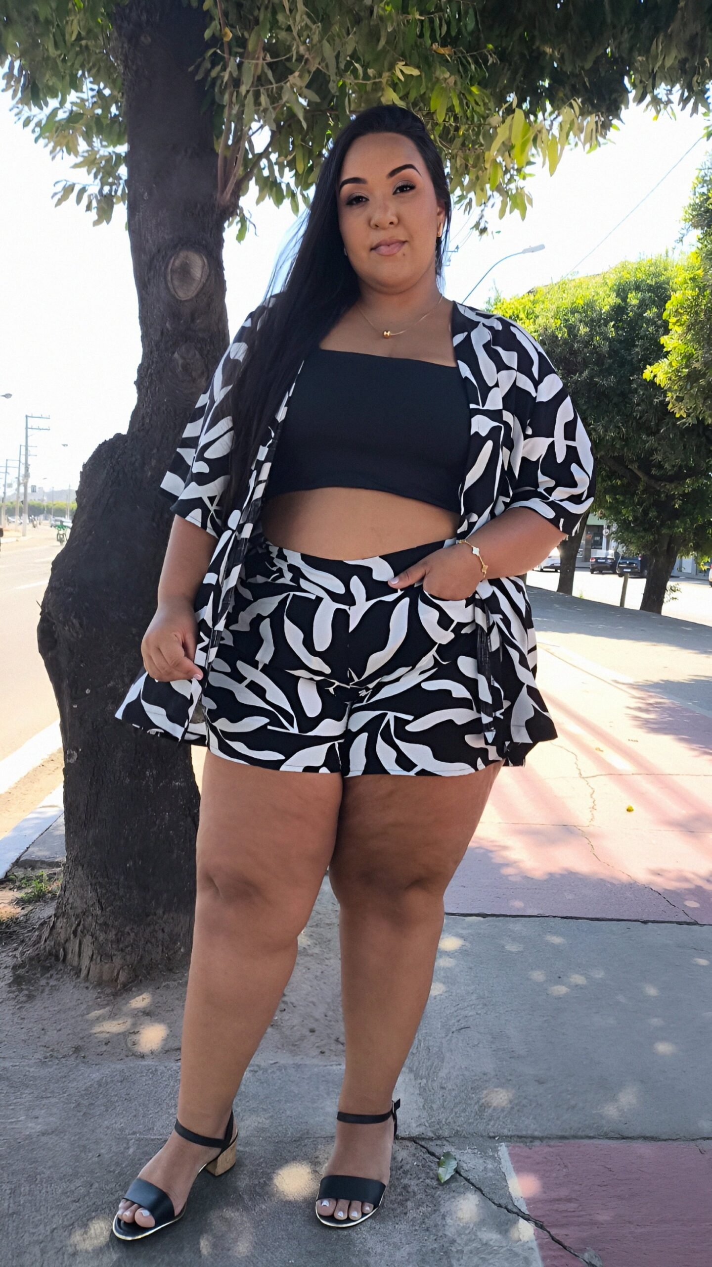 ✨ Conjunto Kimono
Estampa exclusiva Plus modas - Imagem 3